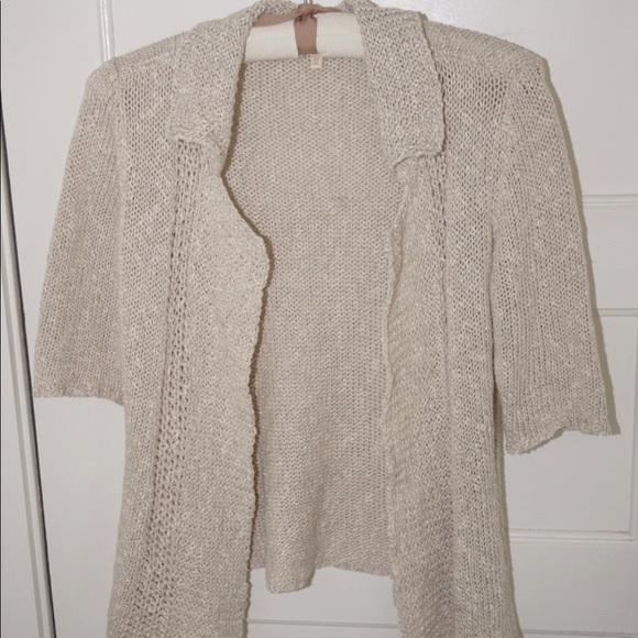 Eileen Fisher Sweaters - Eileen Fisher open weave fisherman cardigan